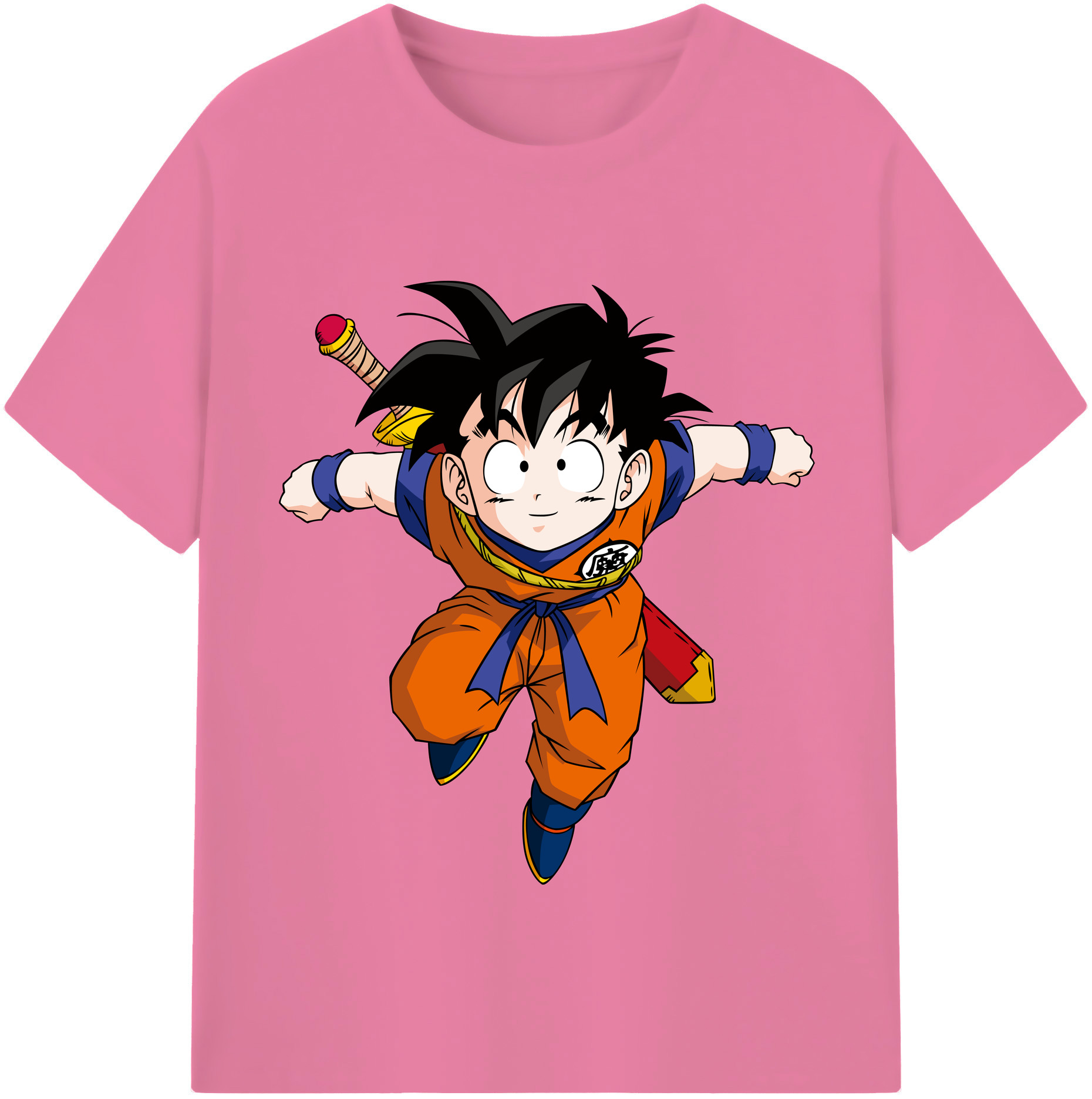 （画像用） ドラゴンボール 孫悟空（そん ごくう）Son Goku カカロット DRAGON BALL Kakarotto 綿100％半袖Tシャツ（フロントプリント）